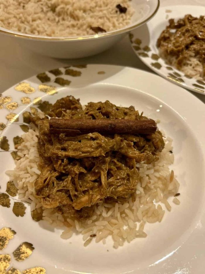 Indische kip stoofpot met yoghurt marinade